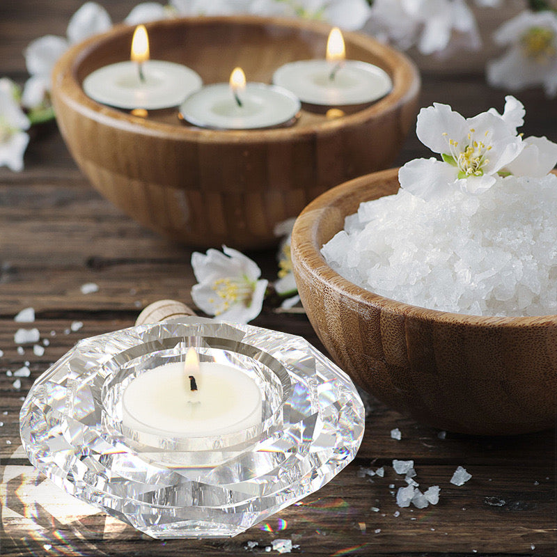 Diamond Tealight Candle Holder Silicone Mold