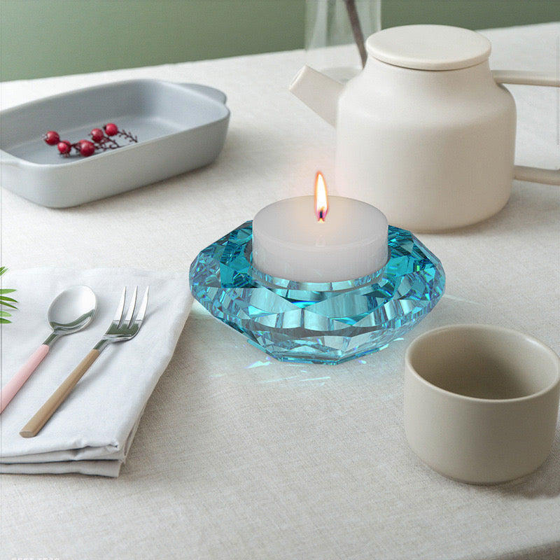 Diamond Tealight Candle Holder Silicone Mold