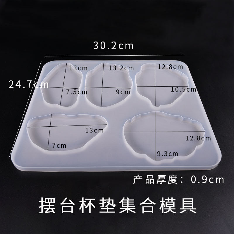Irregular Coaster Silicone Mold