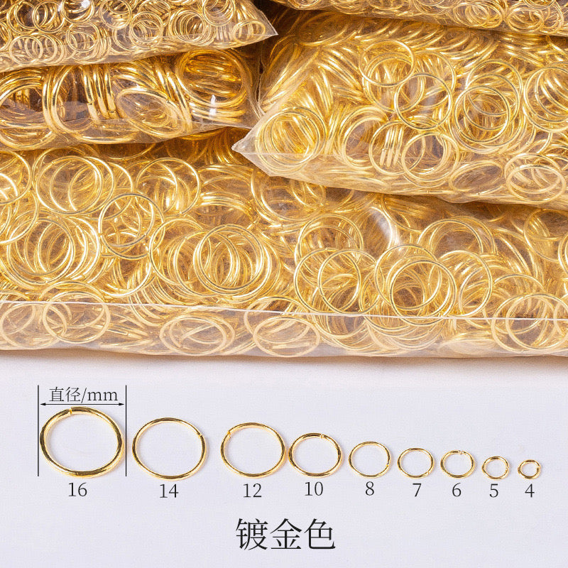 50pcs Jumprings Connectors