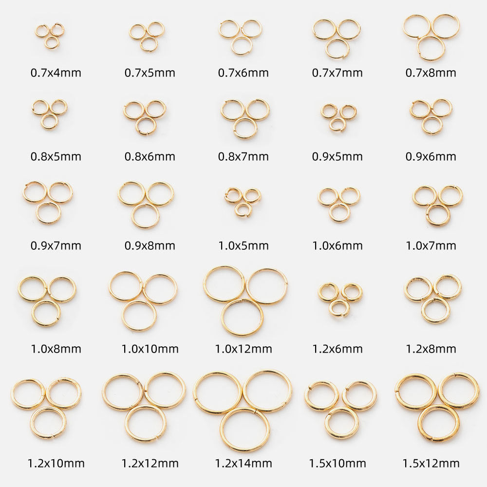 50pcs Jumprings Connectors