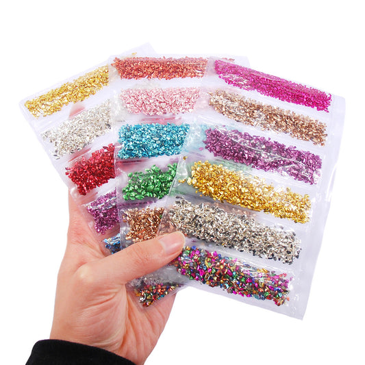 Multicolored Crushed Stone