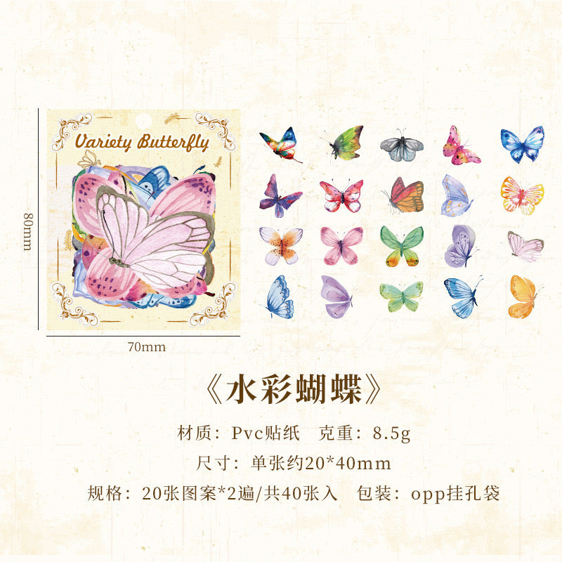 Butterfly Stickers