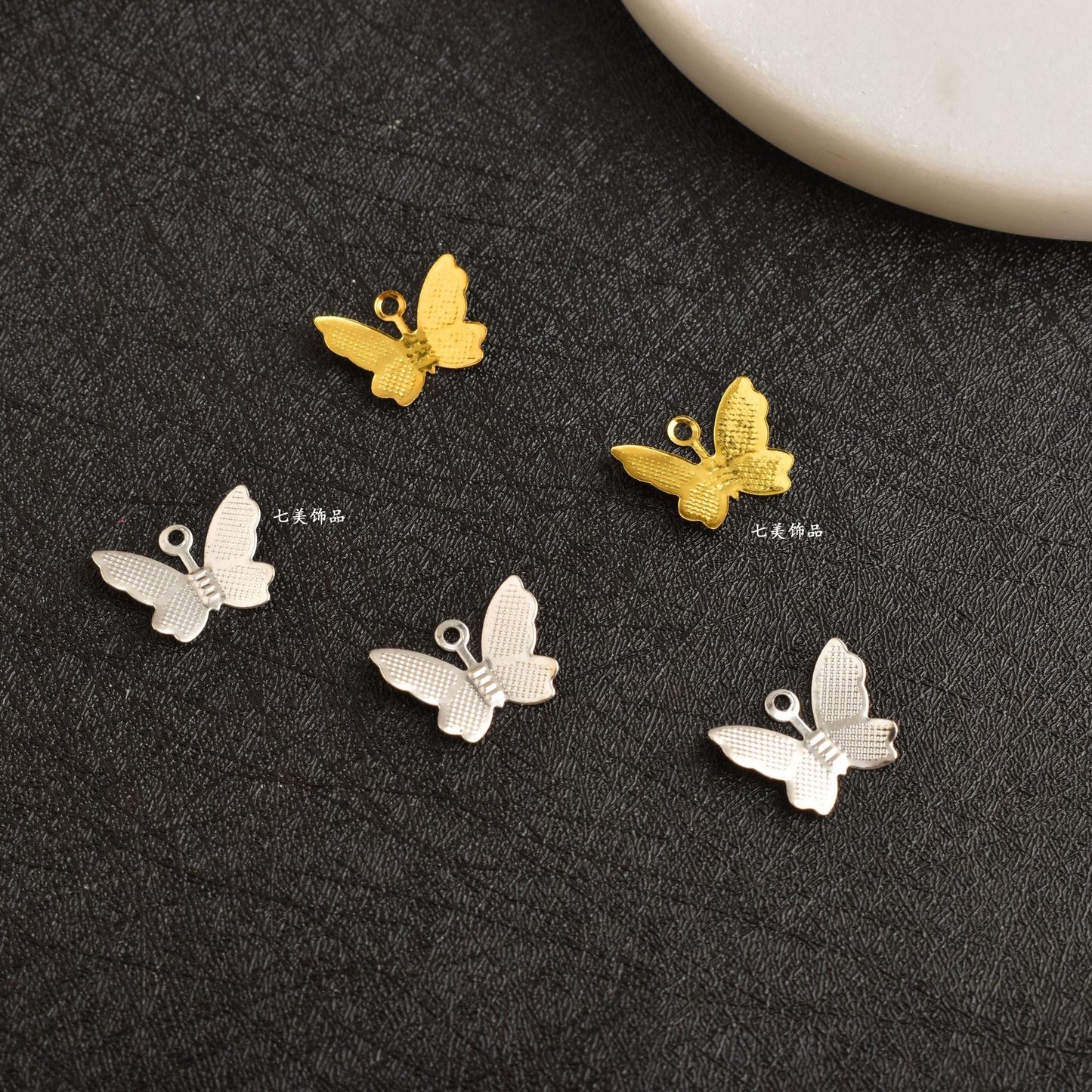 25pcs Butterfly Charms