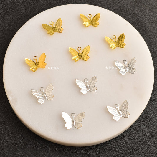 25pcs Butterfly Charms