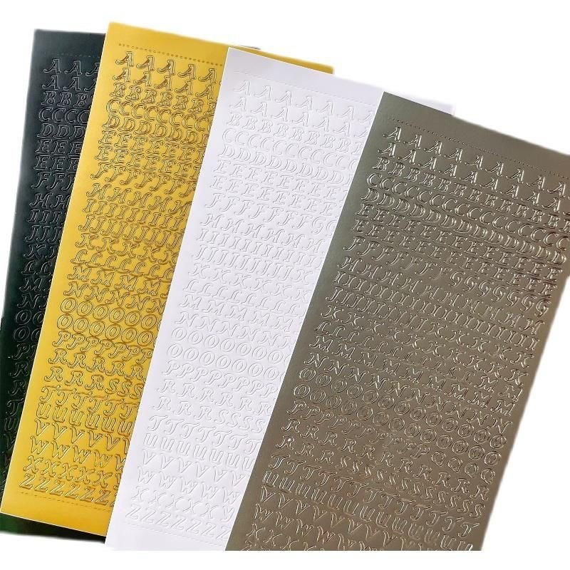 Alphabet Sticker Sheet