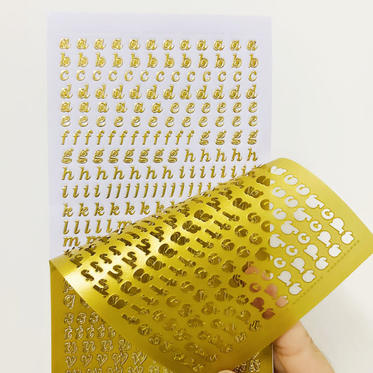 Alphabet Sticker Sheet