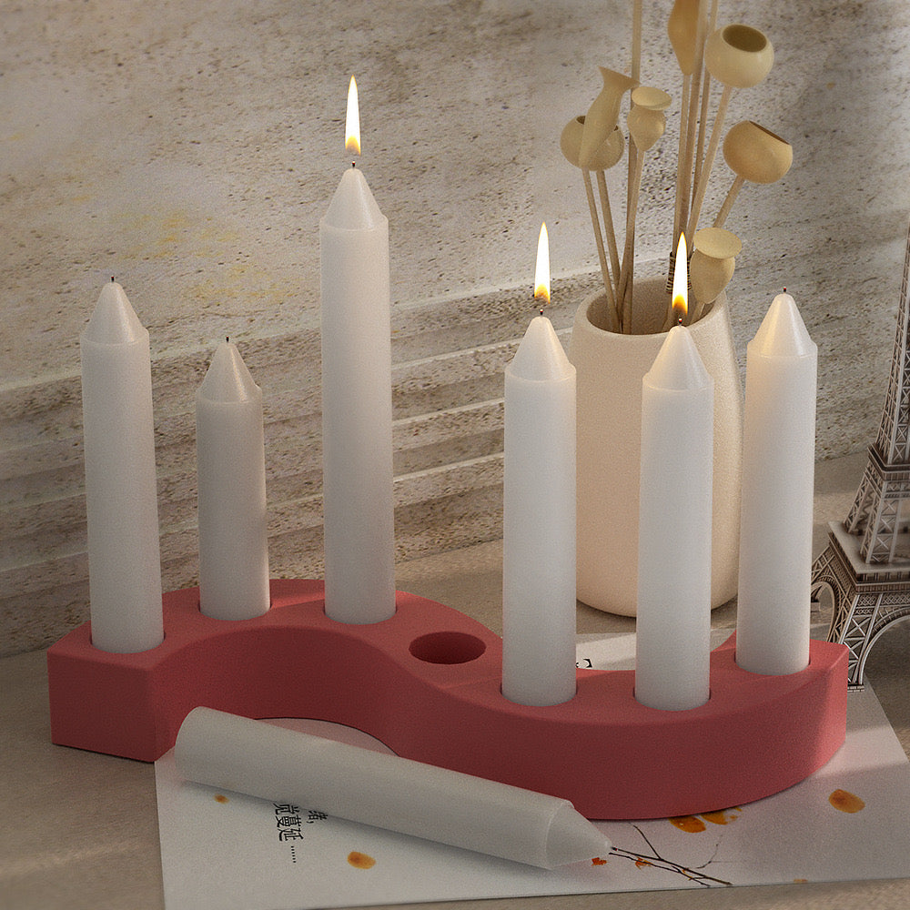 Candle Holder Silicone Mold