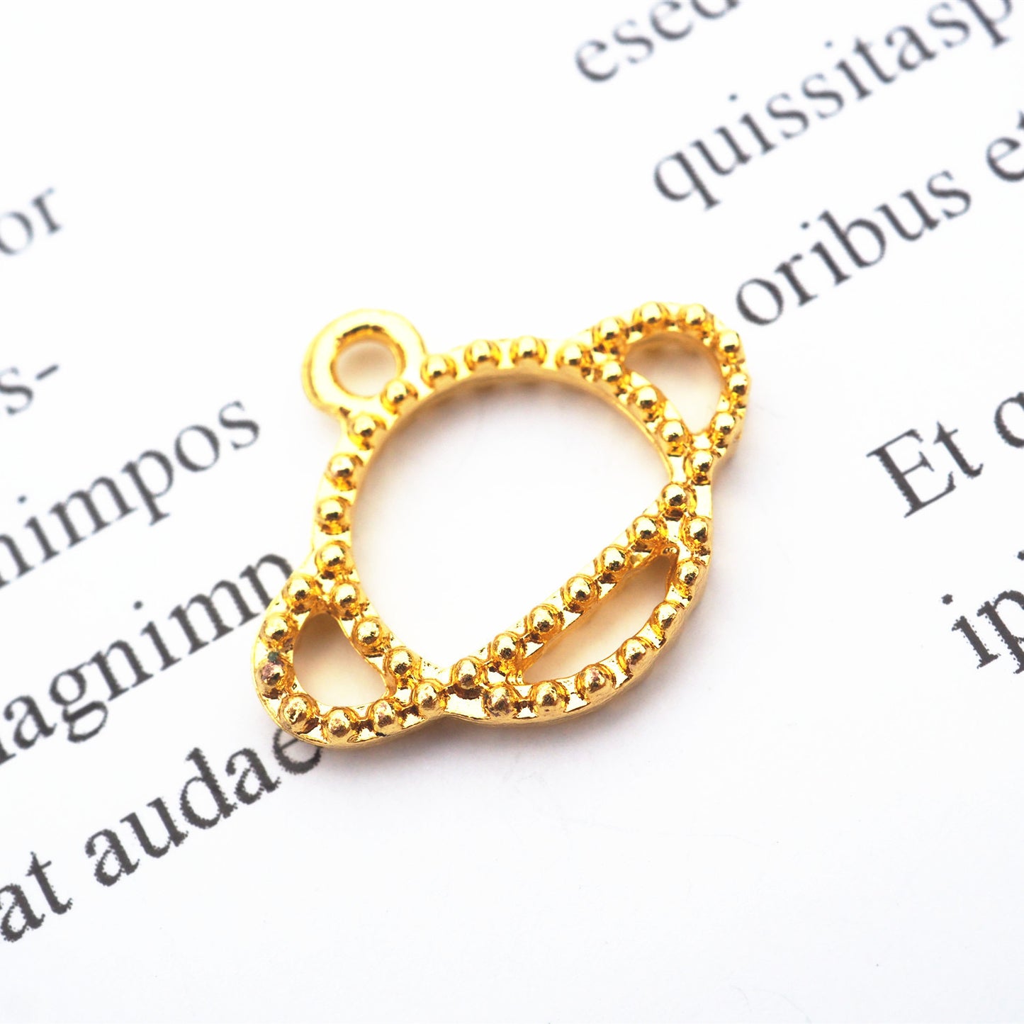 6pcs Mini Bezel Charms