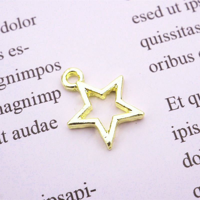 6pcs Mini Bezel Charms