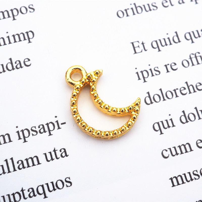 6pcs Mini Bezel Charms