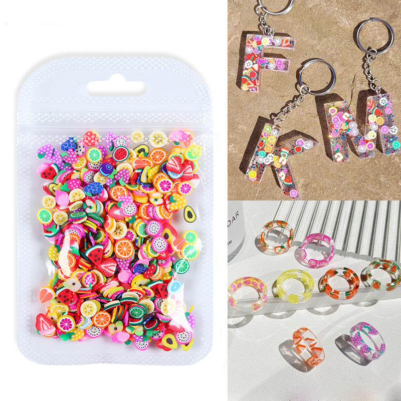 Fruit Polymer Clay Slices