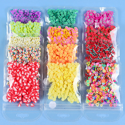 Fruit Polymer Clay Slices