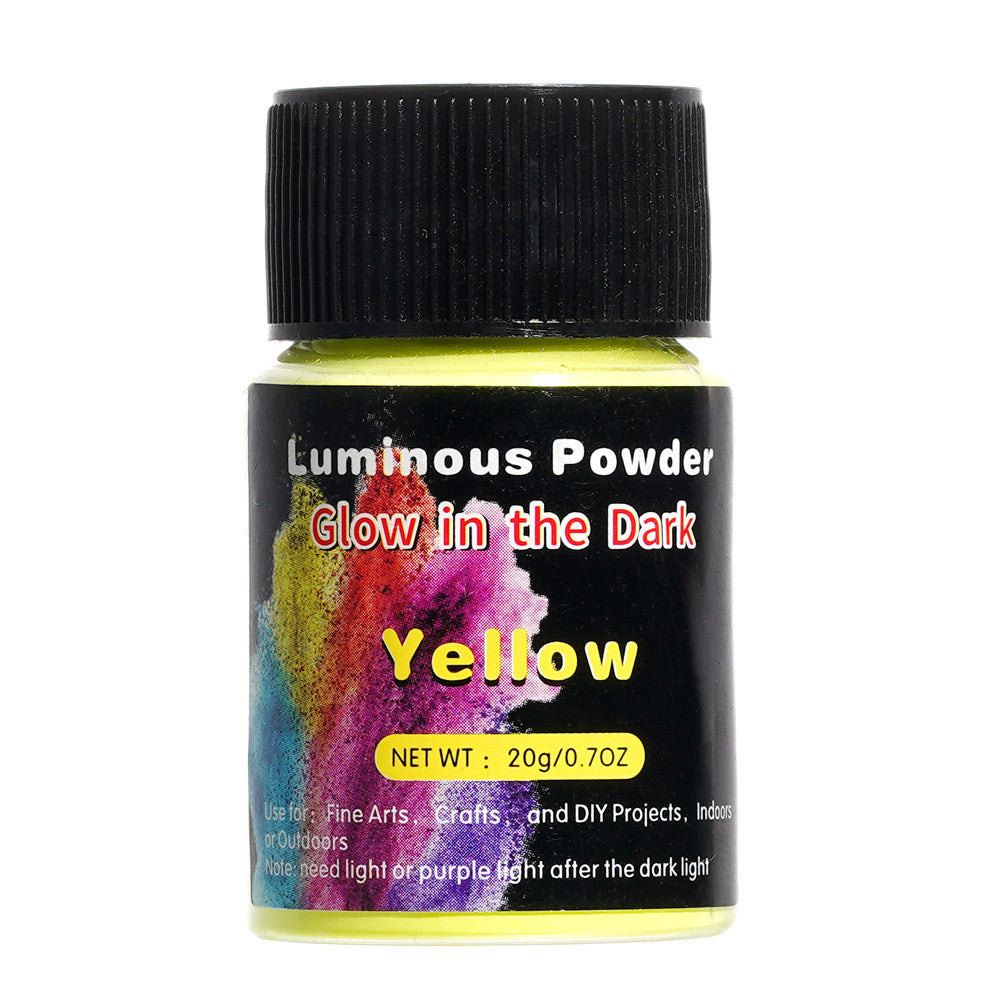 Glow in the dark pigment