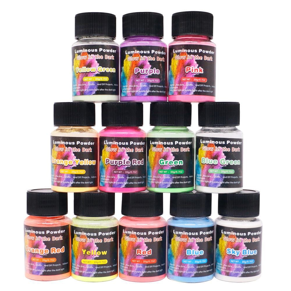 Glow in the dark pigment
