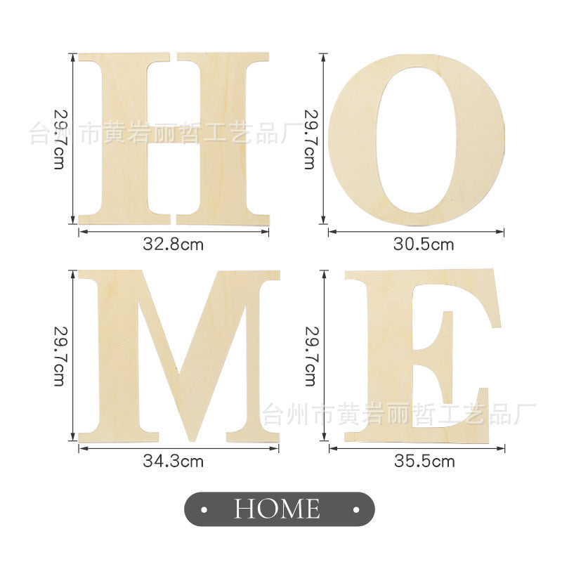 A-Z Wooden Alphabets Letter