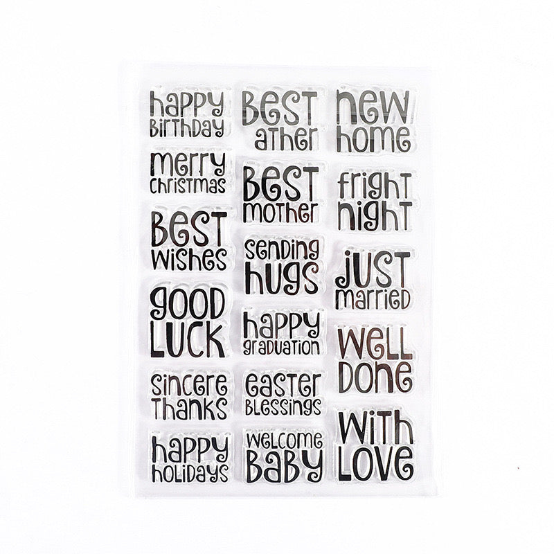Silicone Stamp