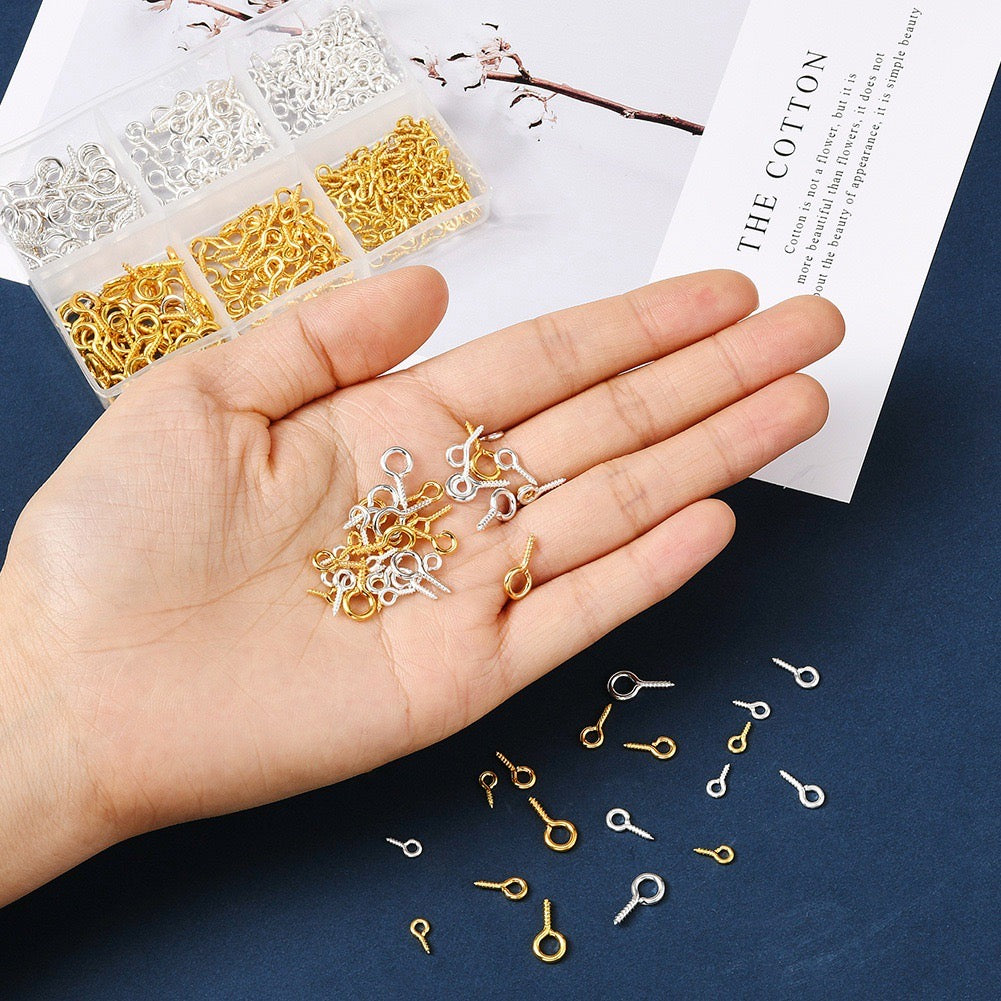400pcs Eye screws