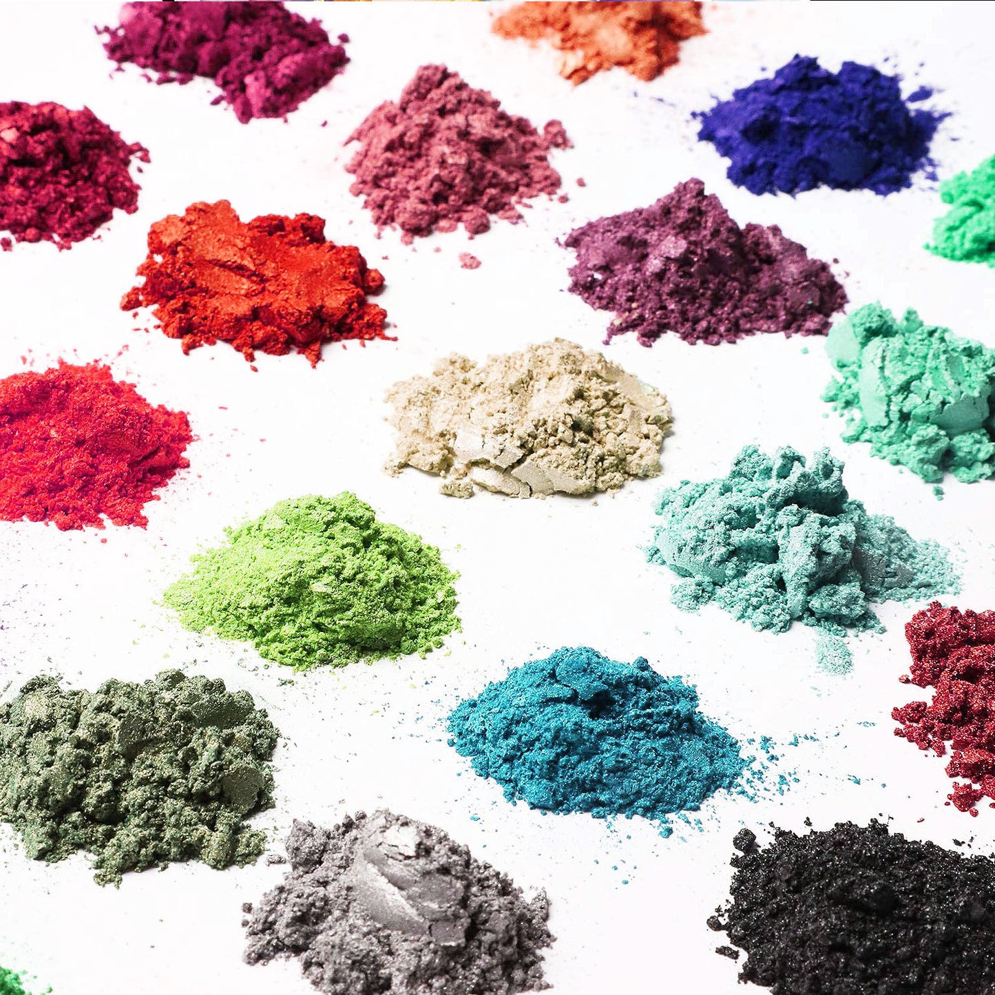 12-24pcs Mica Powder Pigment