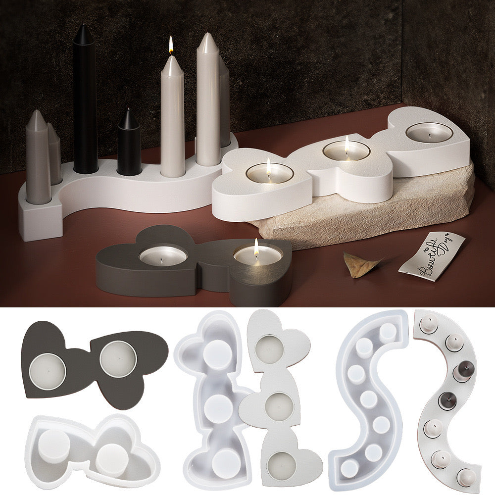 Candle Holder Silicone Mold