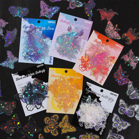 Crystal Butterfly Stickers