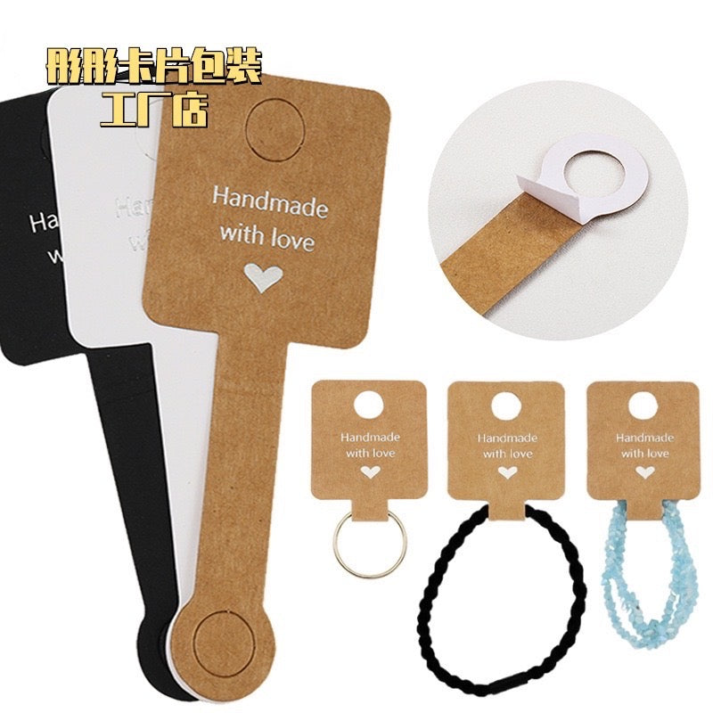 Jewelry Packaging Card