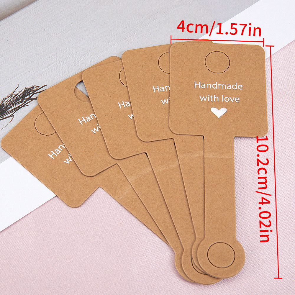 Jewelry Packaging Card