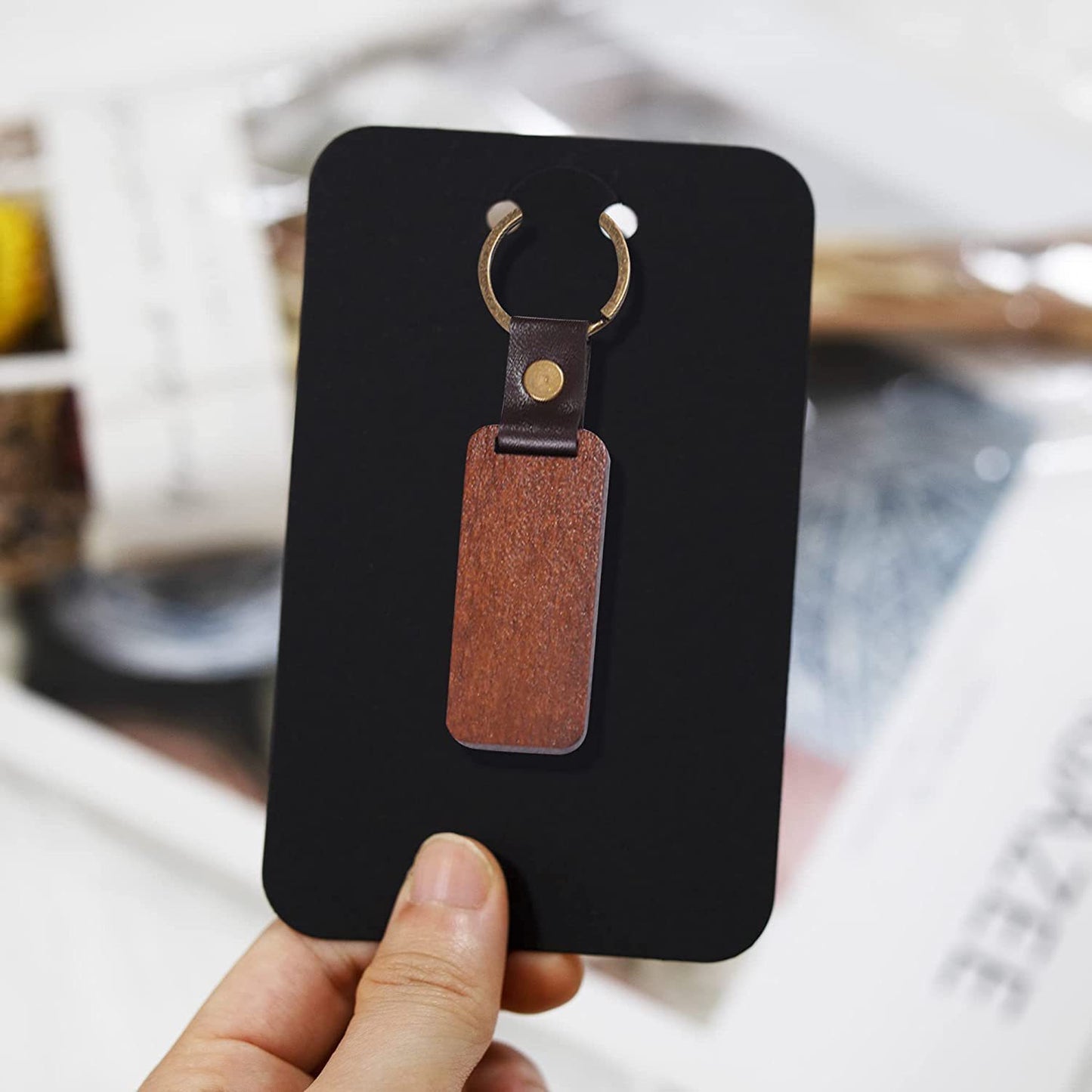 Keychain Packaging Card