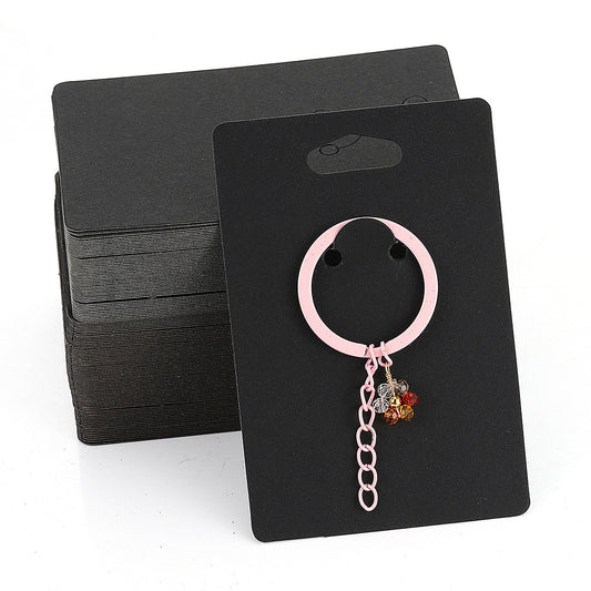Keychain Packaging Card