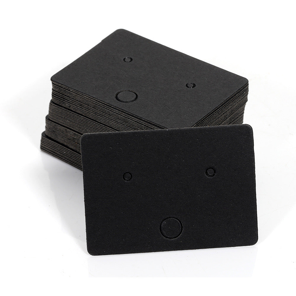 Stud Earrings Necklaces Display Cards