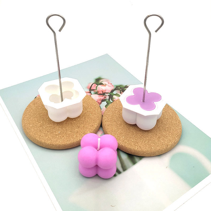 Candle wick drilling/ punching tool