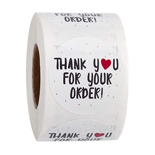 Thank You For Your Oder Sticker