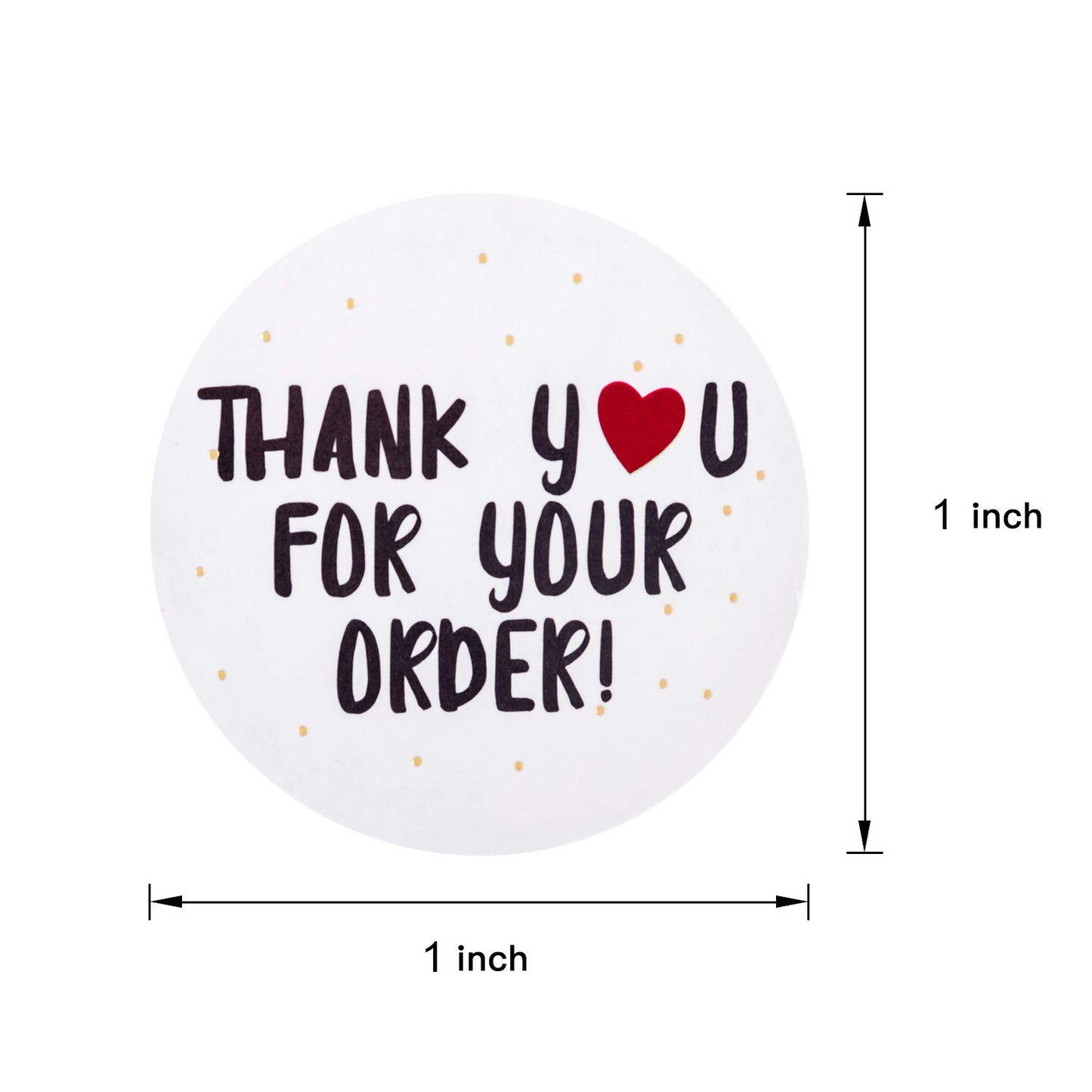 Thank You For Your Oder Sticker