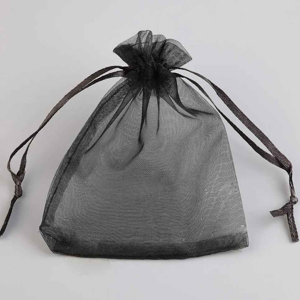 5pcs Colorful Organza Gift Bag