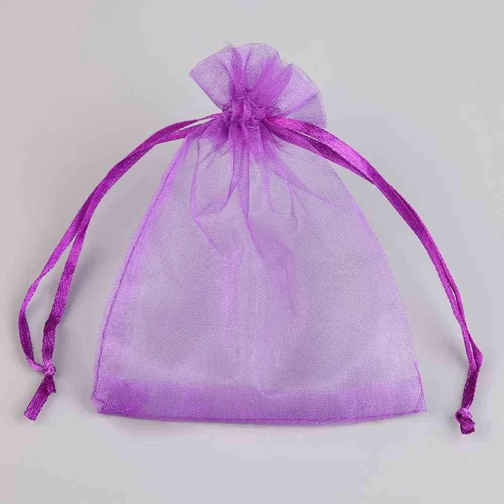 5pcs Colorful Organza Gift Bag