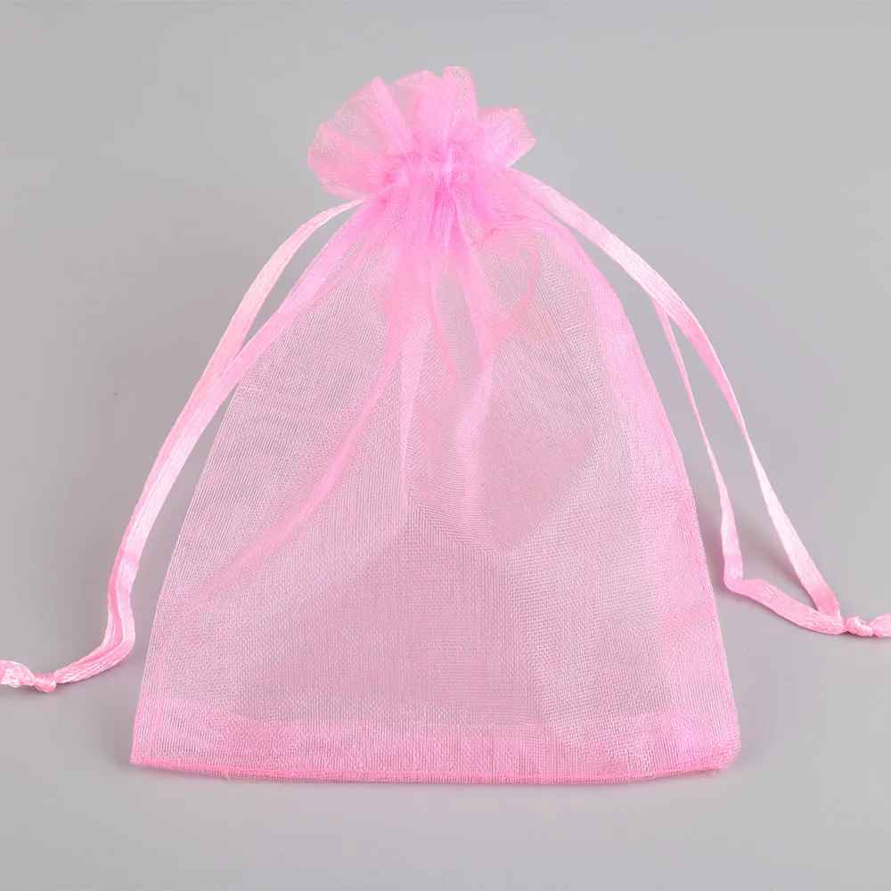 5pcs Colorful Organza Gift Bag