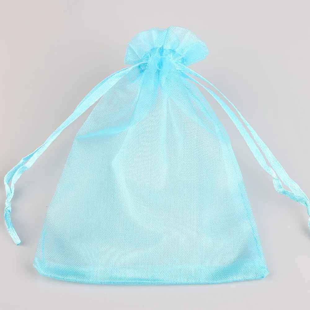 5pcs Colorful Organza Gift Bag