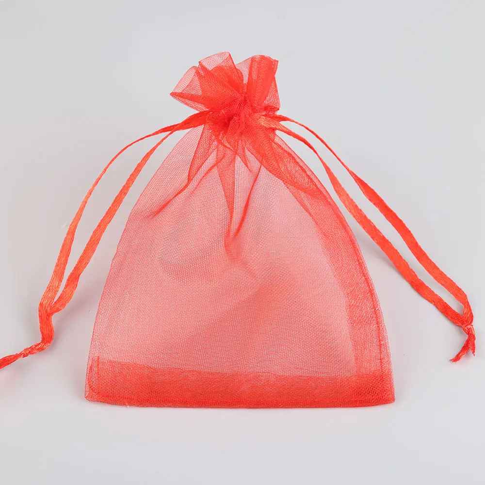 5pcs Colorful Organza Gift Bag