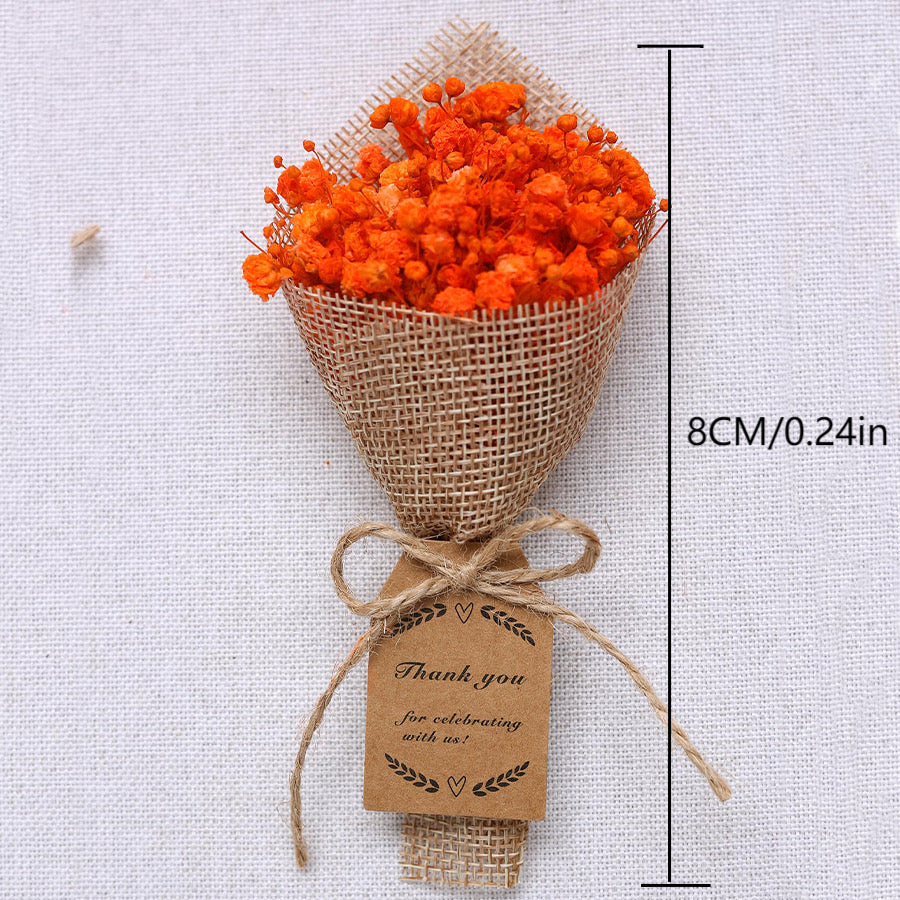 Magnet clip Baby's breath Dried Flowers