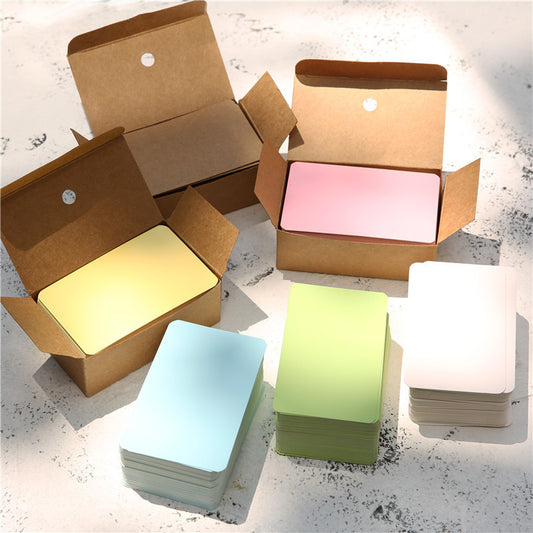Blank Cardstock Sheets