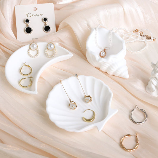 Small Shell Dish Photo Props Tray
