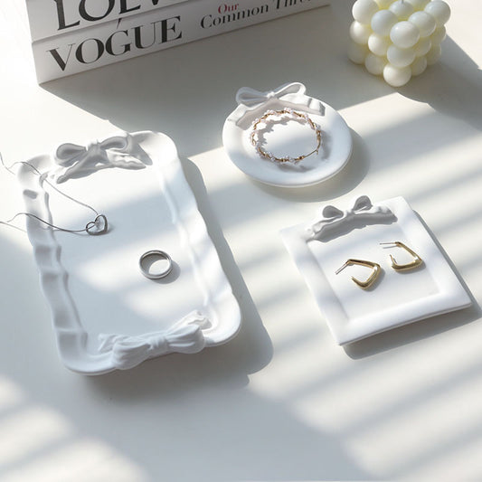 Square Dish Photo Props Tray