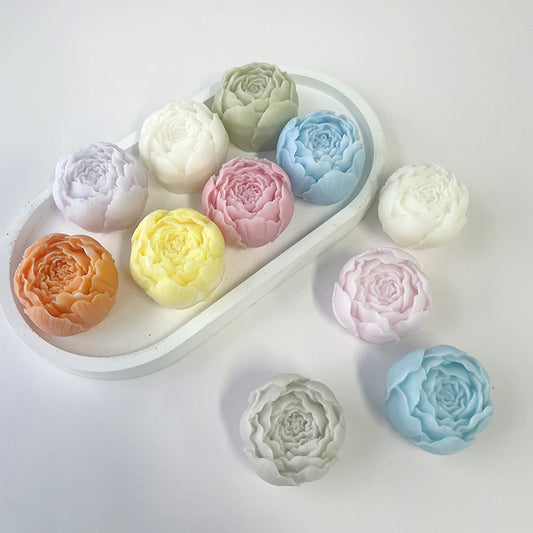 Rose Candle Silicone Mold
