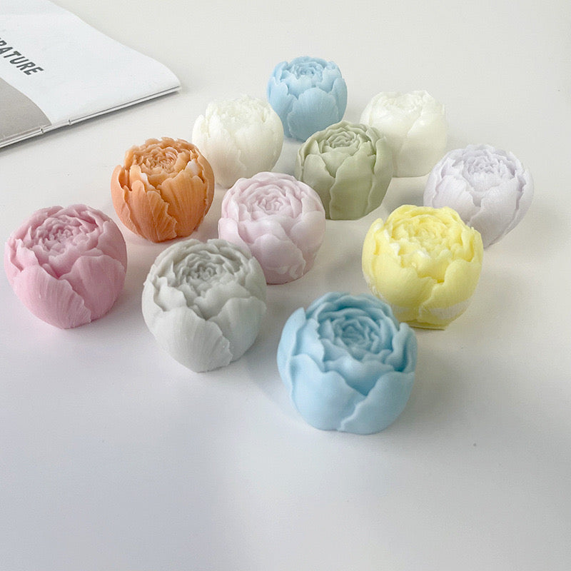 Rose Candle Silicone Mold