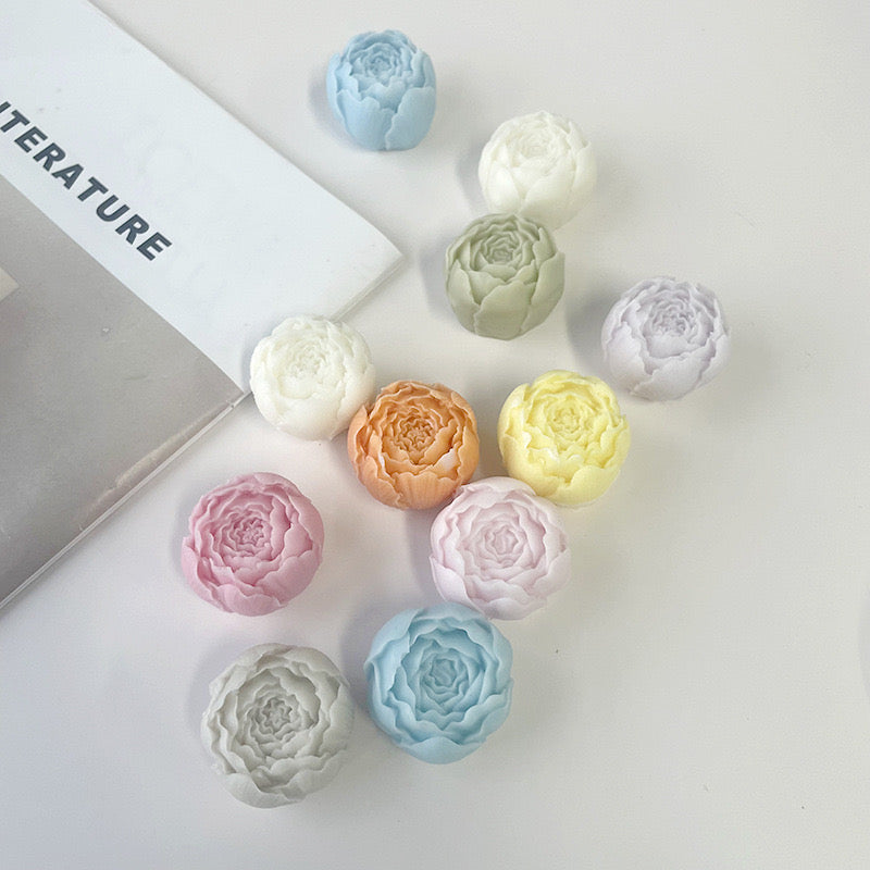 Rose Candle Silicone Mold
