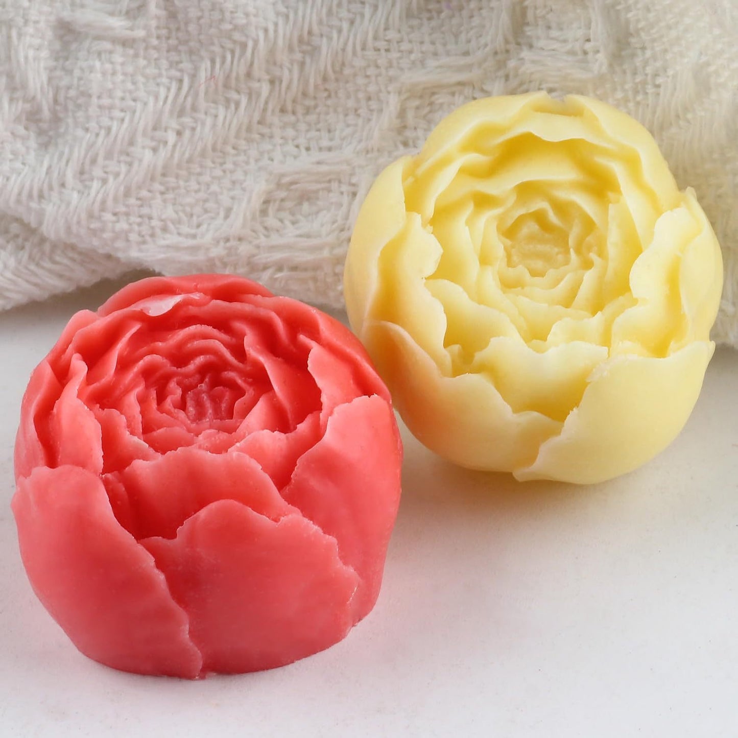 Rose Bud Candle Silicone Mold