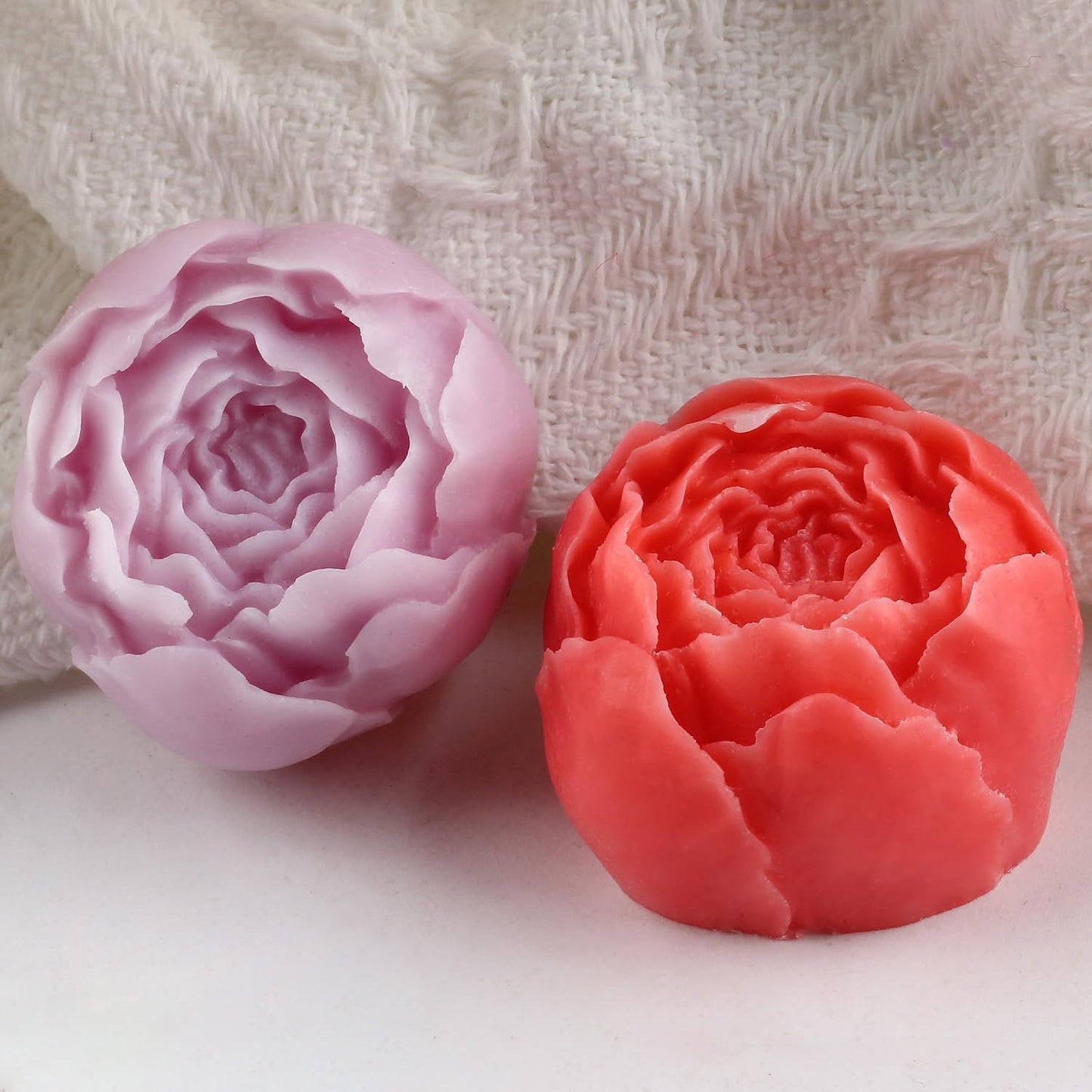 Rose Bud Candle Silicone Mold