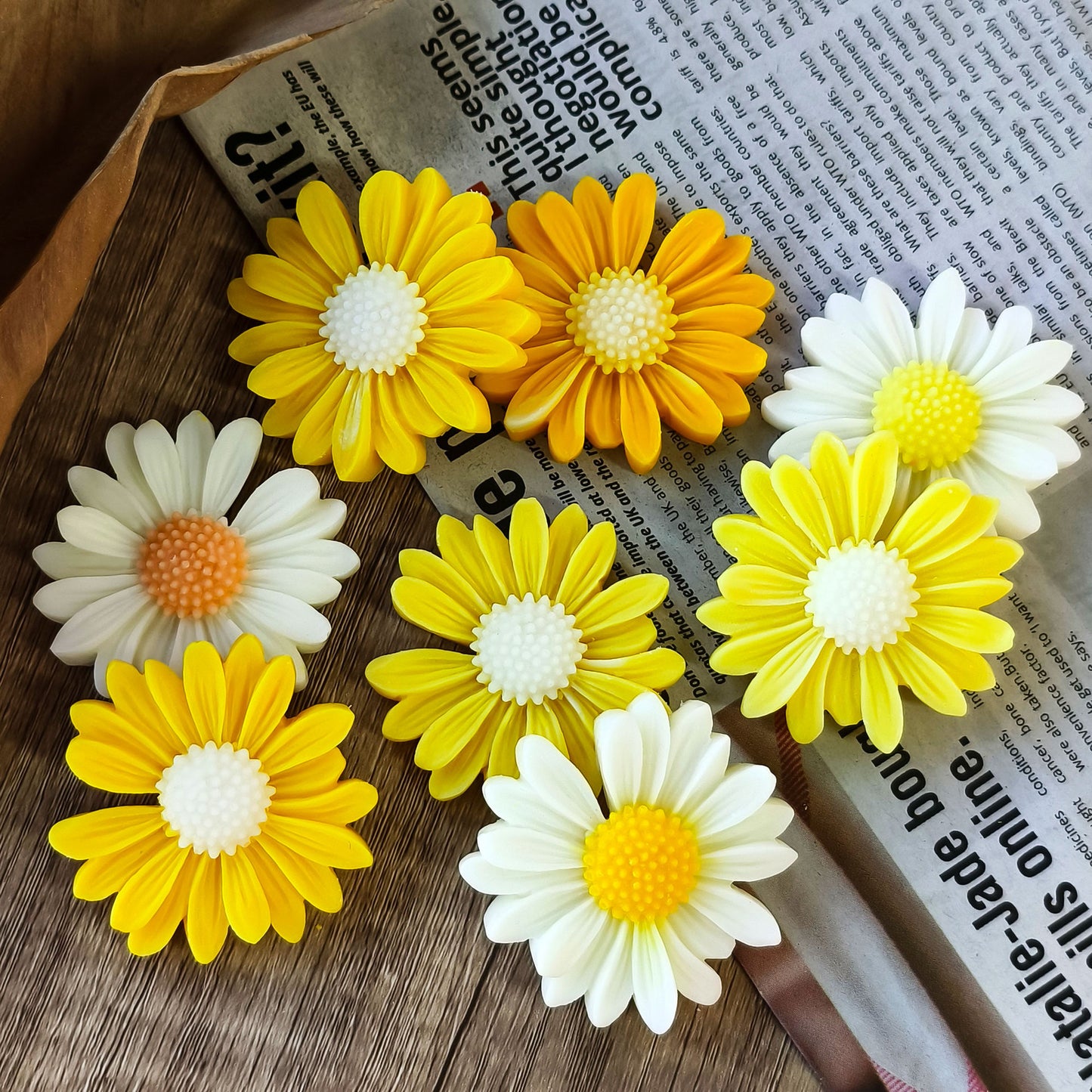 Sunflower Candle Silicone Mold