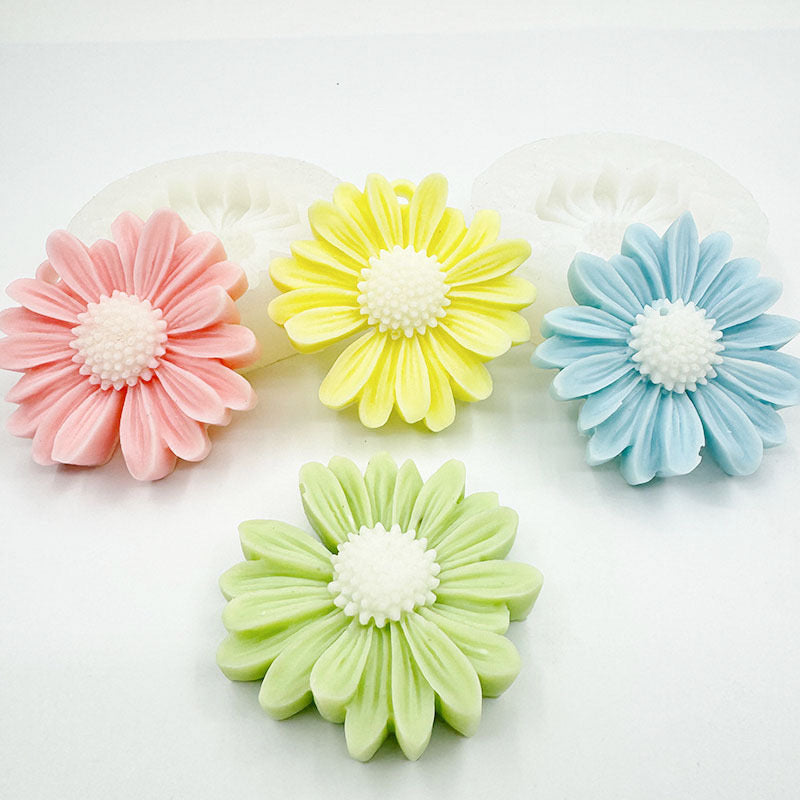 Sunflower Candle Silicone Mold