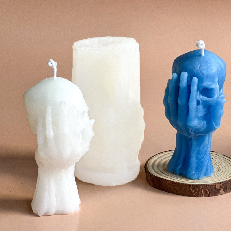 Skull Candle Silicone Mold